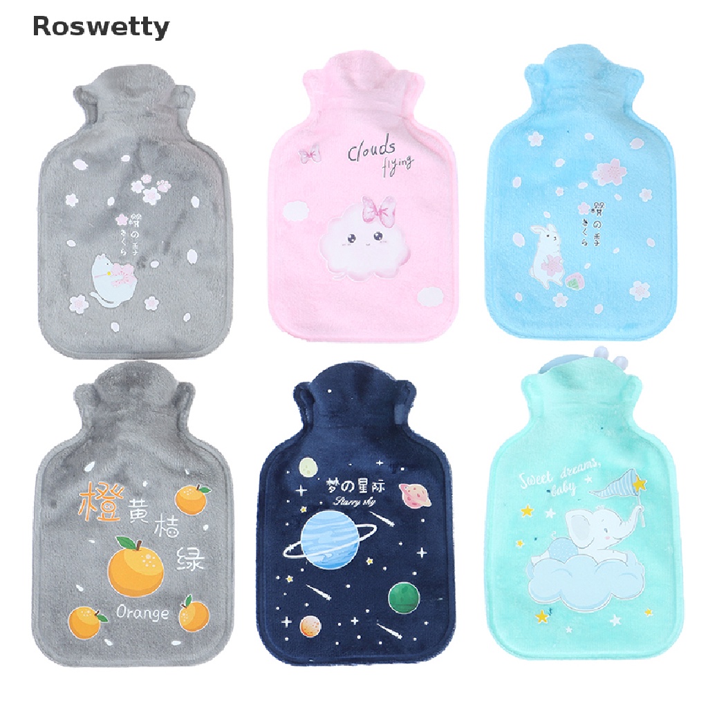 Túi chườm nóng lạnh bằng cao su cỡ lớn họa tiết hoạt hình dễ thương