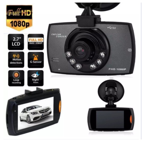 Camera Hành Trình Xe Hơi Xe Tải S8 Trước và Sau Tích Hợp Camera Lùi FullHD Hỗ Trợ Đèn LED Hàng Nhập Khẩu