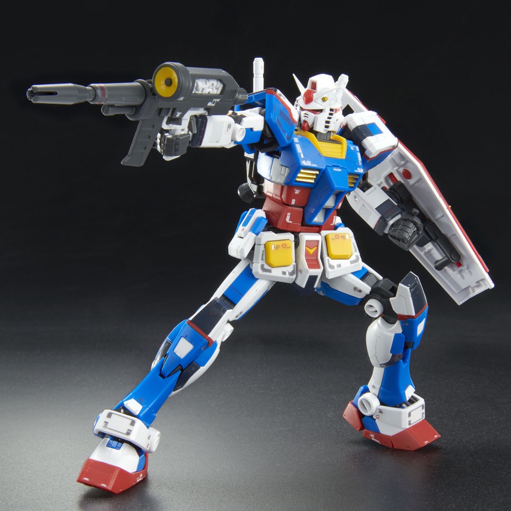 Mô hình lắp ráp Gunpla P-Bandai: RG 1/144 RX-78-2 GUNDAM (TEAM BRIGHT CUSTOM) Gundam Bandai Japan