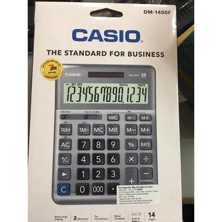 MÁY TÍNH CASIO DM-1400F (máy tính tay to 14 chữ số)