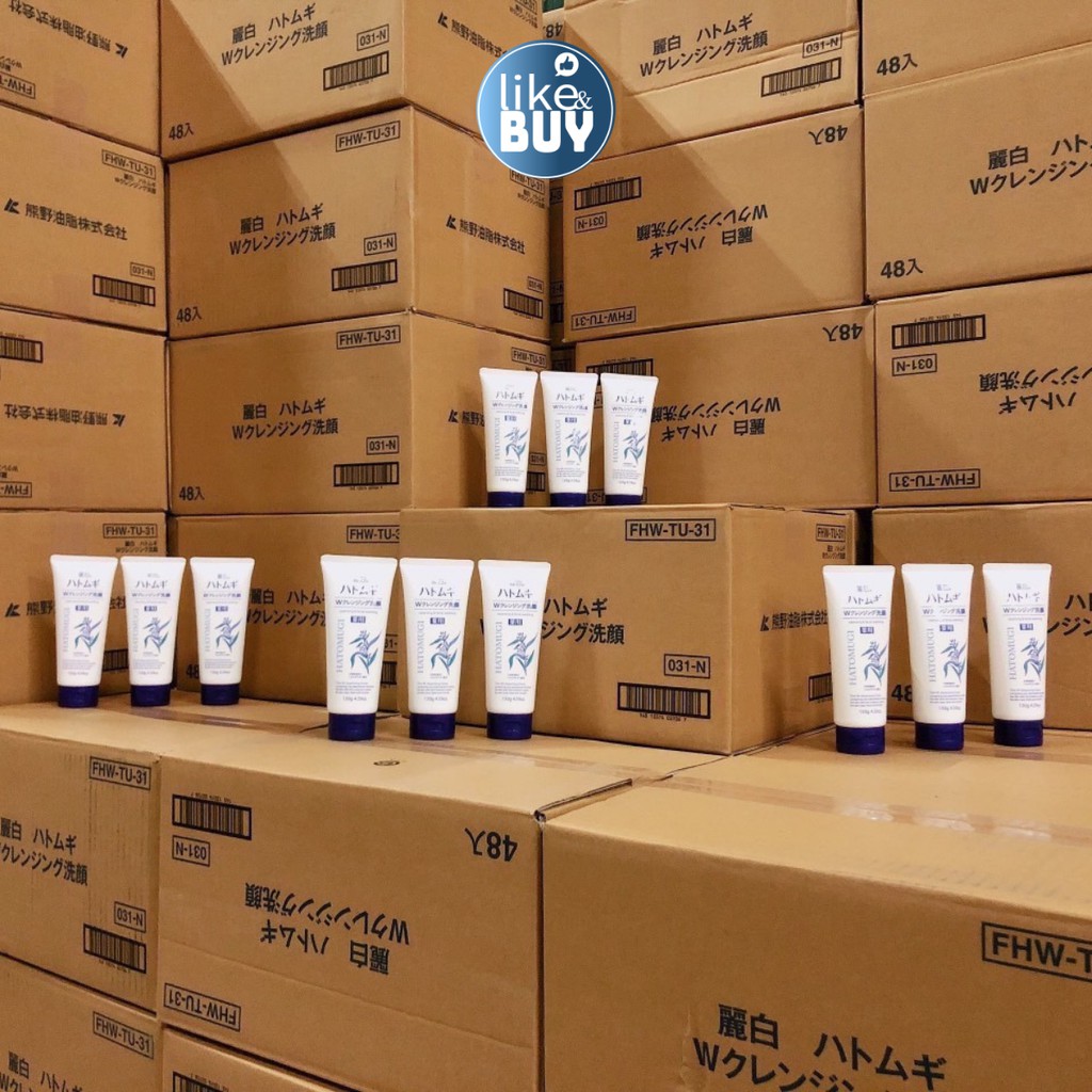 Sữa rửa mặt ý dĩ Hatomugi, sữa rửa mặt trắng da Nhật Bản - hàng nội địa LikeandBuy | BigBuy360 - bigbuy360.vn
