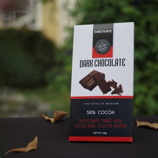 Socola thanh Dark Chocolate 58%