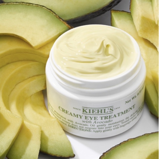 Set mặt nạ bơ và kem dưỡng mắt Kiehl’s Nourished By Nature Avocado Duo đủ bill