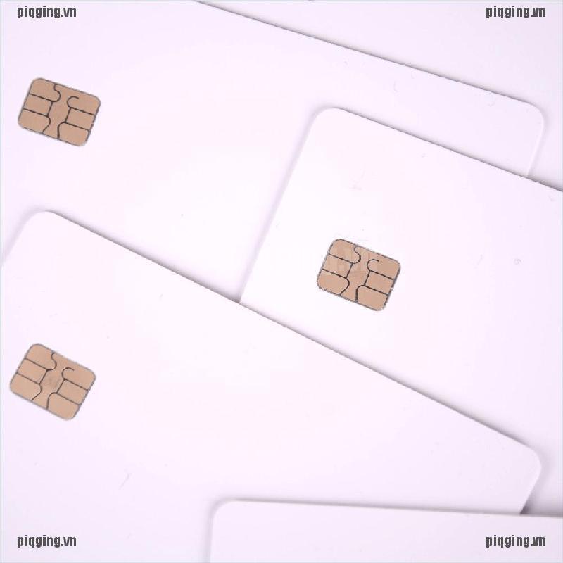 Bộ 5 Chip IC Bằng PVC IC SLE4442 Chip Thông Minh