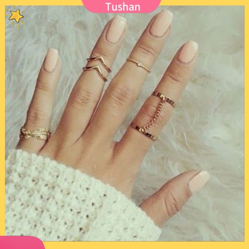Bộ 6 nhẫn dễ thương xinh xắn