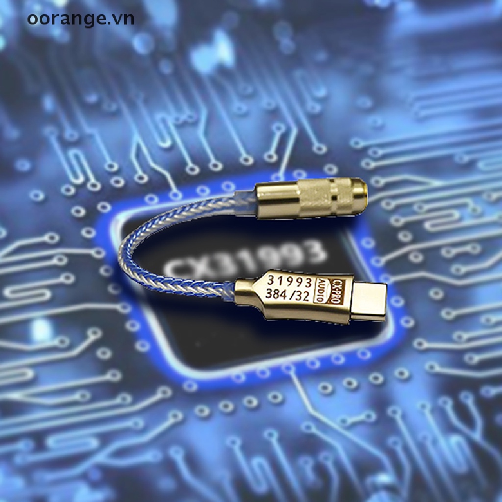 Bộ Chuyển Đổi Tai Nghe CX31993 USB Type C NR128dB PCM 32b /