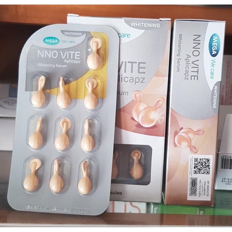 Tinh chất dưỡng trắng và trẻ hoá da NNO VITE⚡️vitamin C +E serum⚡️làm trắng da,chống lão hoá,giảm nhăn,giảm nám,căng da.