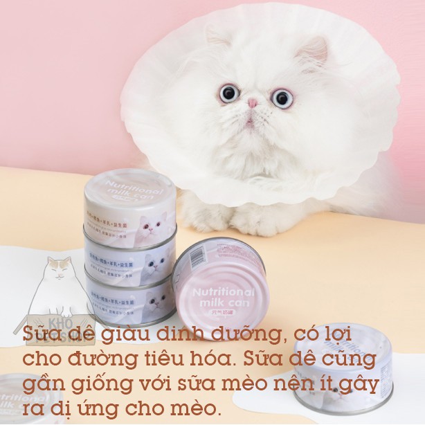 Thức ăn mèo Pate Furry Tail dạng mousse