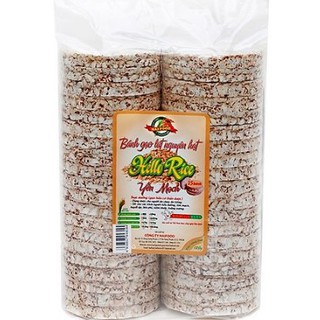 Bánh gạo lứt Hello Rice yến mạch