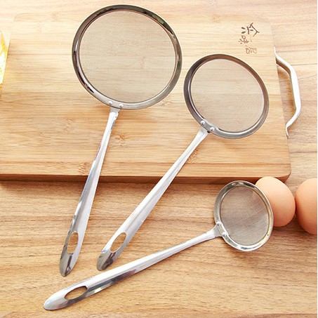 Vợt lọc cặn dầu mỡ dạng lưới inox không rỉ