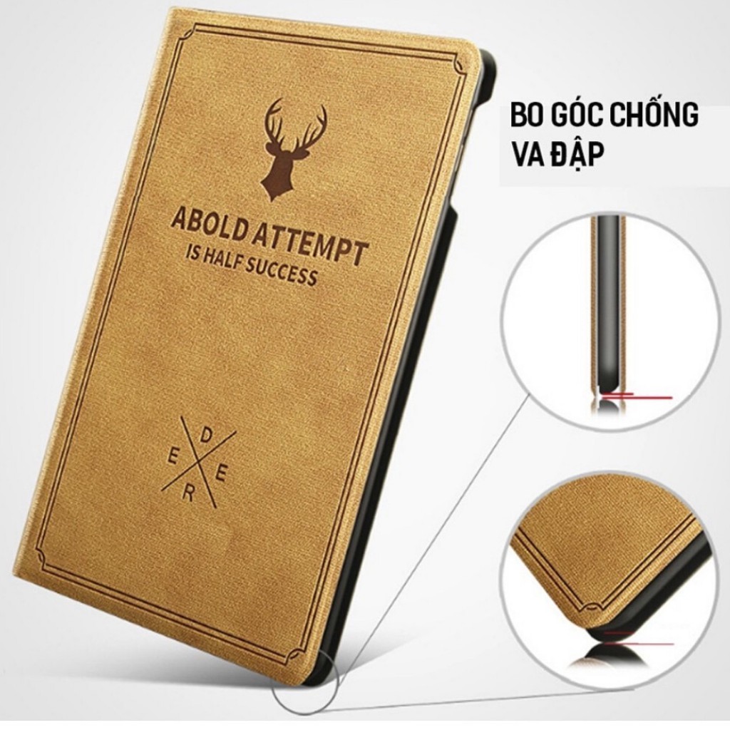 Ốp ipad in hình Đầu Hươu chất đẹp ốp ipad 10.2 gen 7/8/Pro 10.5/Air 3/Air 2/Air 1/2017/2018...MART CASE | BigBuy360 - bigbuy360.vn