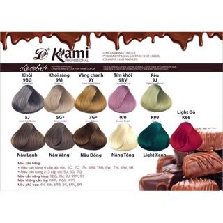 Thuốc nhuộm tóc Kami