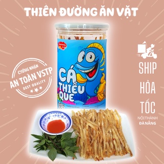 Cá thiều que nướng tiêu hải sản khô ngon kèm tương ớt