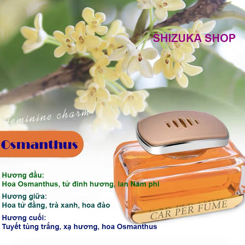 [Sang Chảnh] Nước Hoa Ô Tô Cao Cấp CAR PERFUME GARDENIA