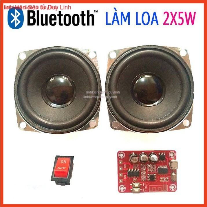 Chế loa Bluetooth 5W Combo loa vi tính 2x5W .
