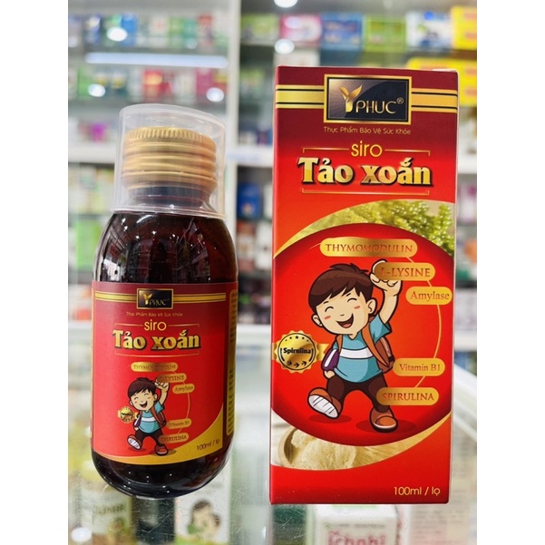 Siro tảo xoắn YPhuc - 100ml