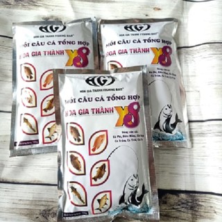 [Mồi Câu]mồi câu cá Hoa Gia Thành X8 siêu nhạy-mồi câu cá rô phi,diêu hồng,cá chép,cá trôi,