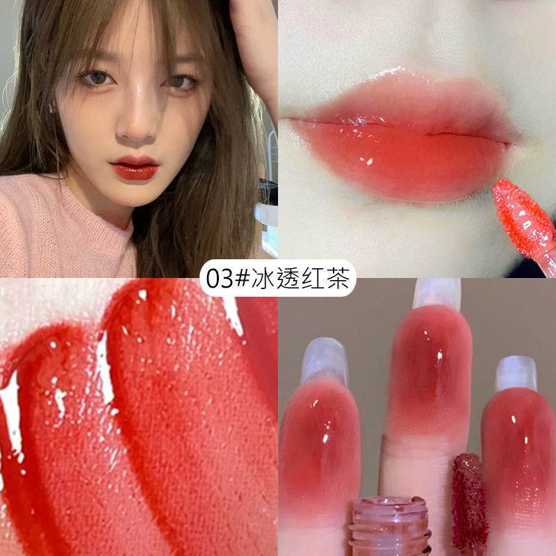 Son kem DAIMANPU dưỡng ẩm chống thấm nước thiết kế hình đôi cánh thiên thần độc đáo 6 màu có sẵn