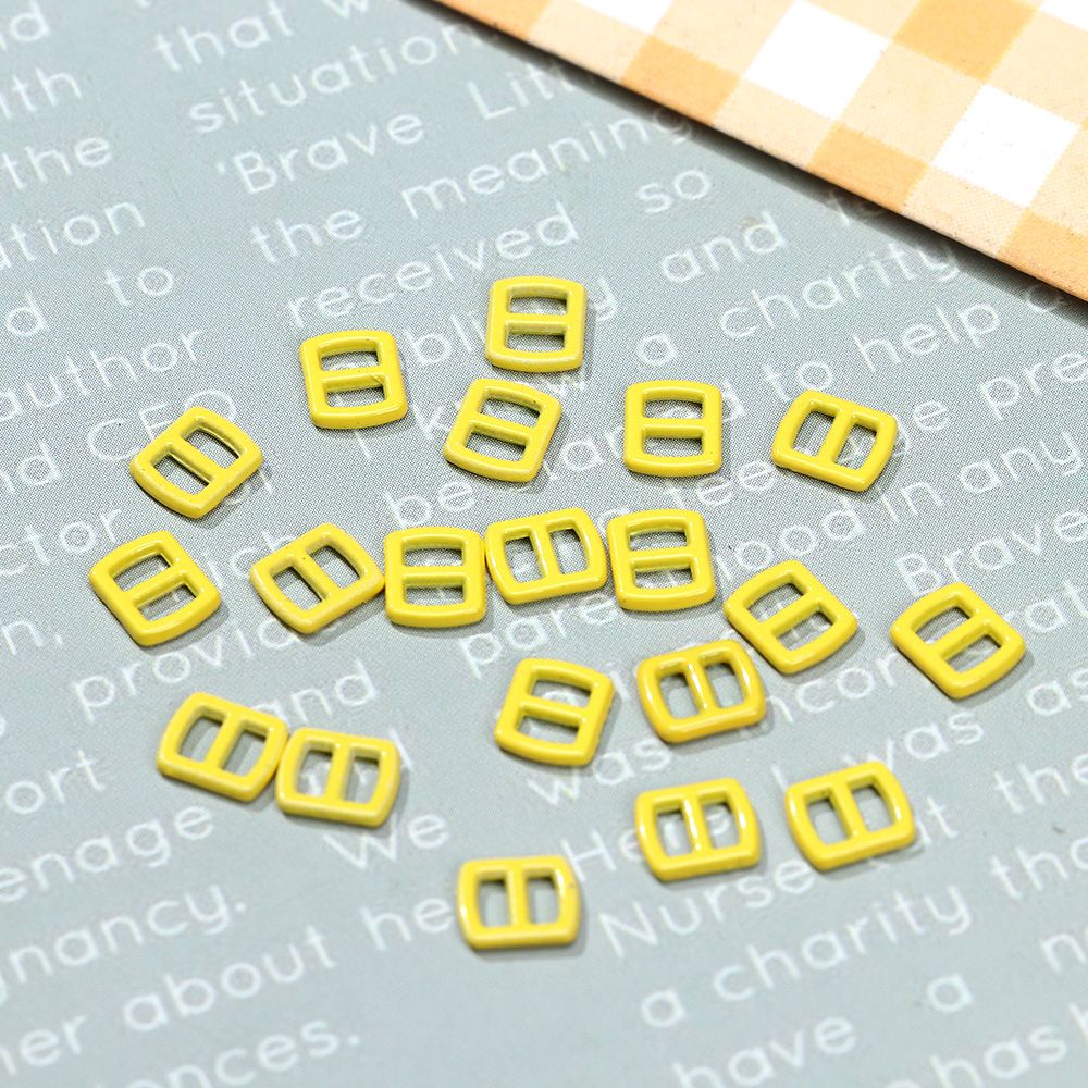 Nút thắt lưng mini 3mm chất lượng cao 11 màu tùy chọn cho túi xách búp bê