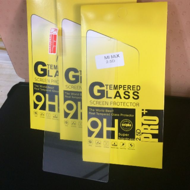 Bộ 3 kính cường lực cao cấp cho Xiaomi Mi MiX