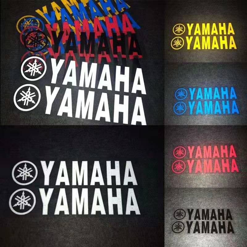 Miếng Dán logo Phản Quang Chống Thấm Nước In logo yamaha Cho Xe Máy