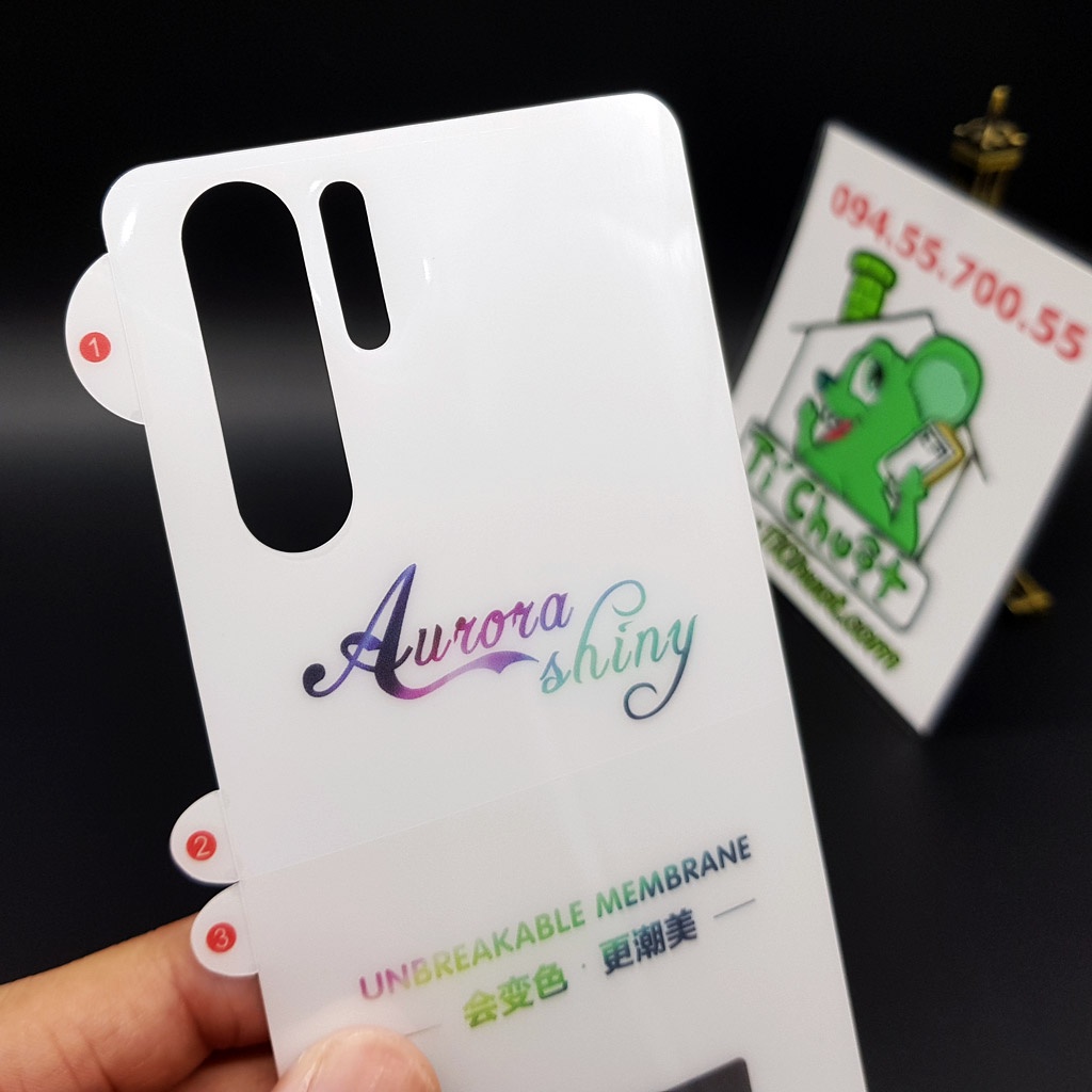 [Mặt Sau] Dán CL Dẻo PPF Huawei P30 PRO Cường Lực Dẻo Trong Suốt/ Nhám