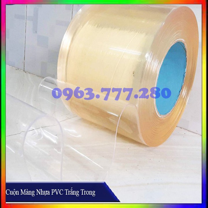 Tấm nhựa PVC trong suốt 1.5mm x bảng rộng 20cm bán theo m lẻ.