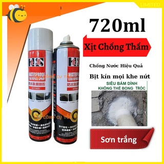Lọ Xịt Chống Thấm Trần Nhà, Mái Tôn, Ống Nước Và Mọi Khe Nứt Khác,...