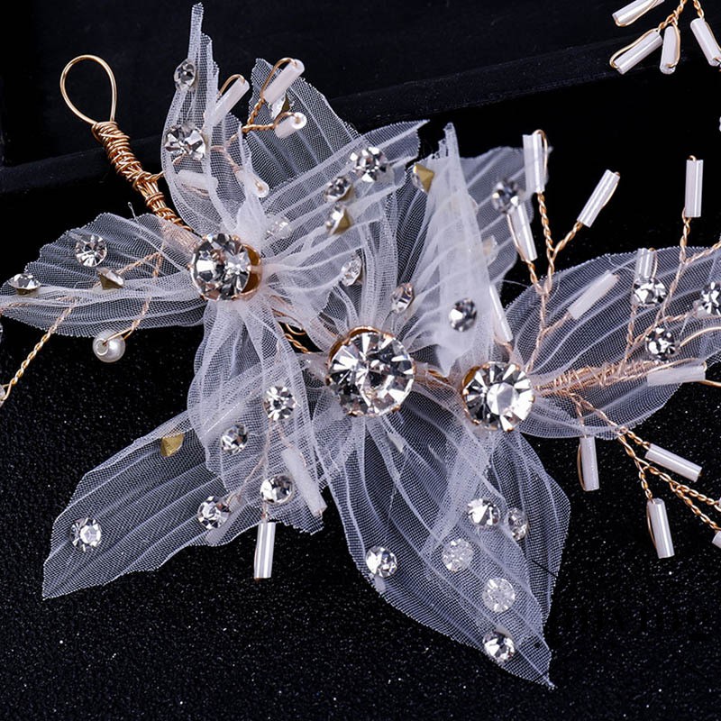 GETNOIVAS Set 2 cài tóc hoa phong cách Hàn Quốc thời trang cho nữ