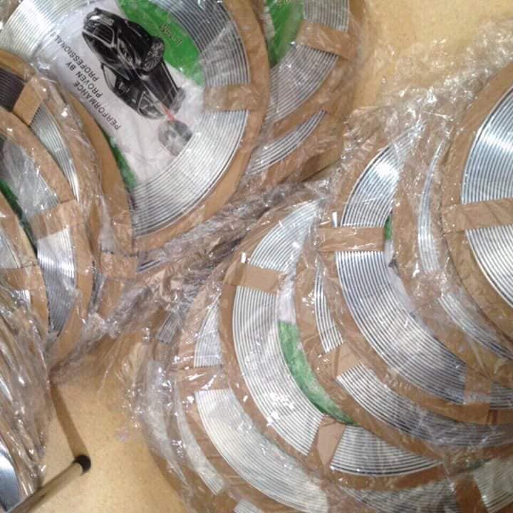 Nẹp Chữ U Mạ Crom Trang Trí, Chống Va Đập Cho Viền Cửa, Viền Capo, Viền Cốp, Cửa Gió Điều Hòa