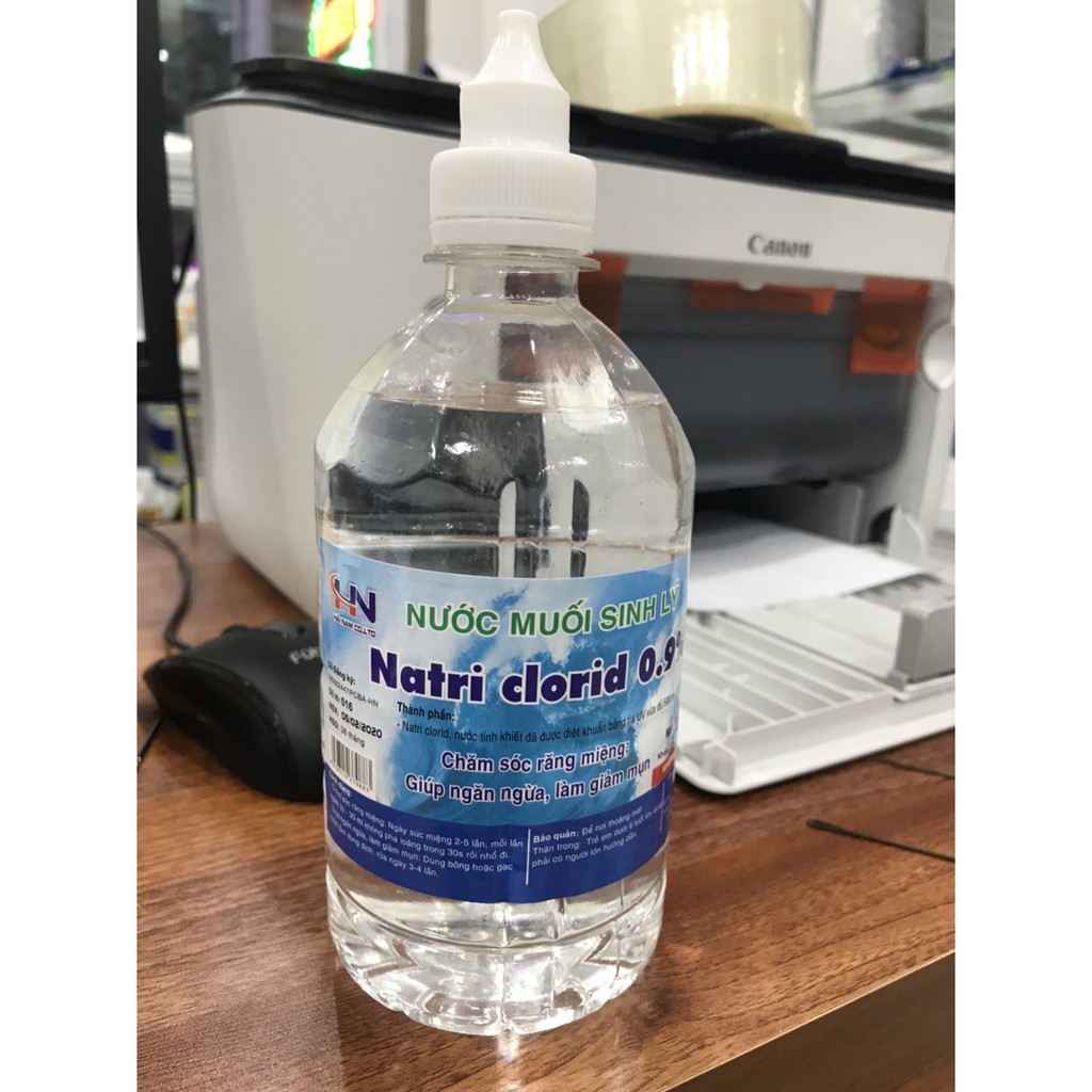 Mua Một Thùng 24 Chai Nước Muối Sinh Lý 500ml giá rẻ nhất TecKi.Vn