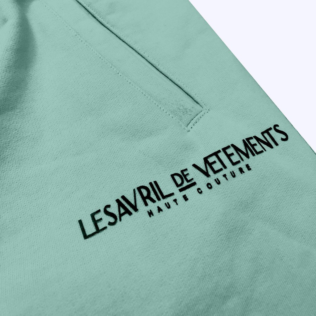 Quần ngắn Lesavril de Vetements Haute Couture Green