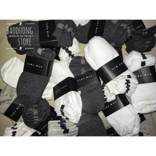 [SALE SỐC - Free ship từ 50k ] Tất ZARA MAN chống hôi chân giá rẻ SET 5 Đôi