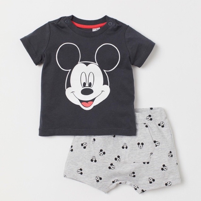 Bộ thun Mickey sz 1-5y