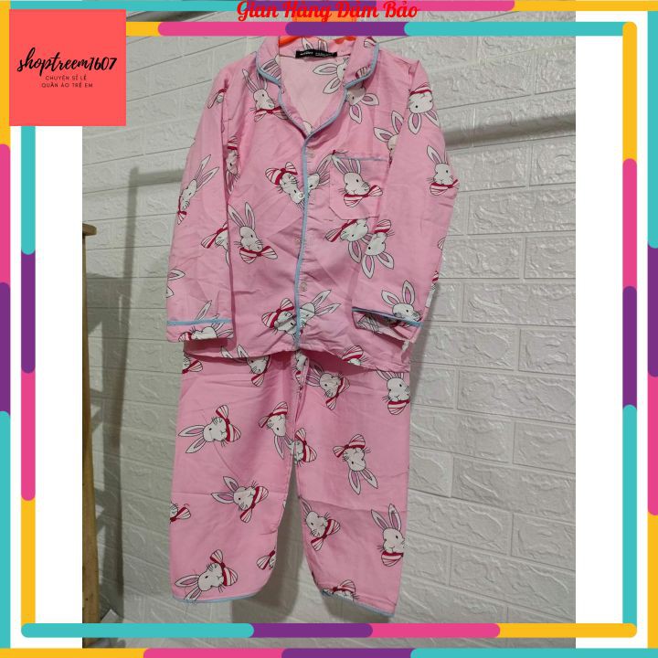 Bộ pijama cho bé gái chất Kate loại 1 hàng bao đẹp rẻ ạ