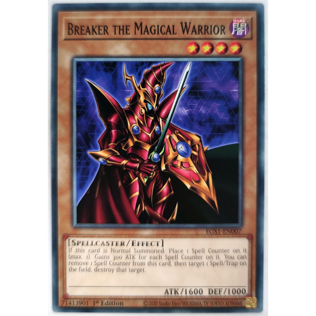 [Thẻ Yugioh] Breaker the Magical Warrior |EN| Rare / Common (Duel Monsters)