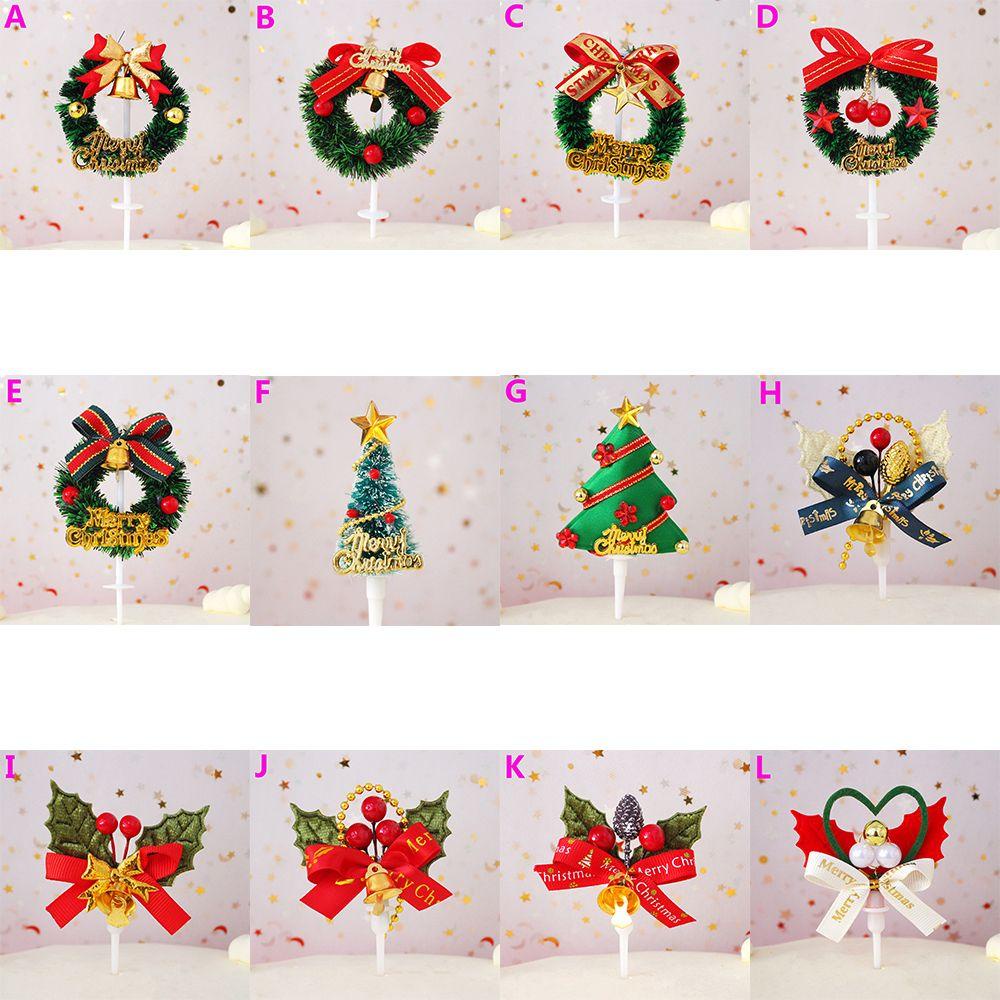 FOREVER Phụ Kiện Trang Trí Bánh Kem Cho Tiệc Giáng Sinh Mới