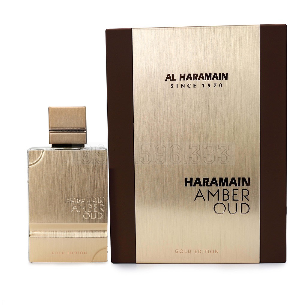 Nước hoa unisex AL Haramain Amber Oud Gold Edition 1200Mml full seal - Hương va-ni phương đông