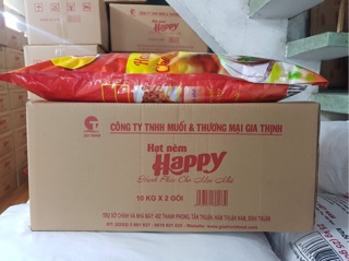 Combo 2 bao Hạt Nêm Happy bao 10kg