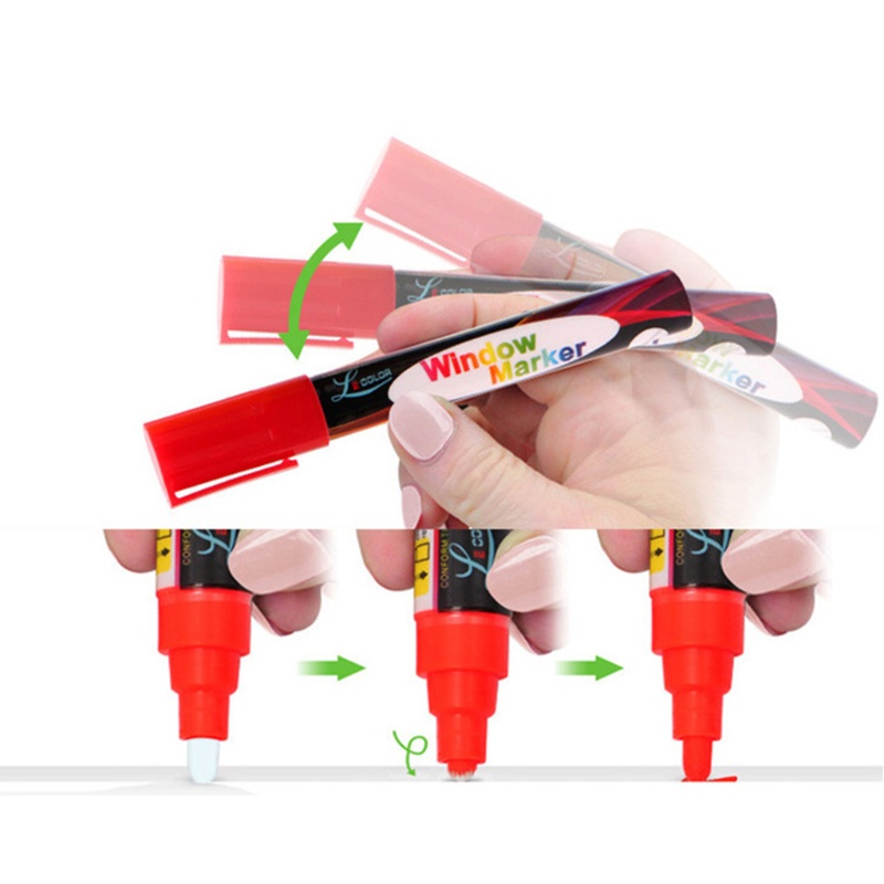 Set 8 Bút Dạ Quang Hai Đầu 8 Màu Sắc Khác Nhau Dành Cho Học Sinh