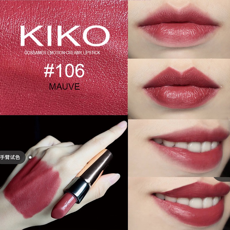 Son Môi Kiko MILANO Ý 3.5g Giúp Dưỡng Ẩm Cao Cấp