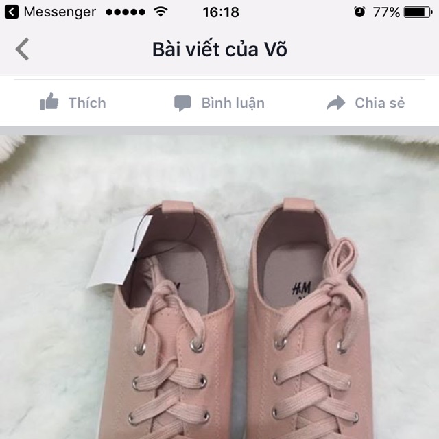 Giày hm chính hãng
