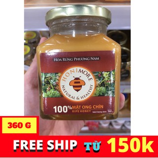 Mật ong chín HONIMORE Hoa Rừng Phương Nam 360g