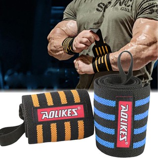Quấn cổ tay aolikes loại 1 cao cấp - đai bảo vệ cổ tay tập gym