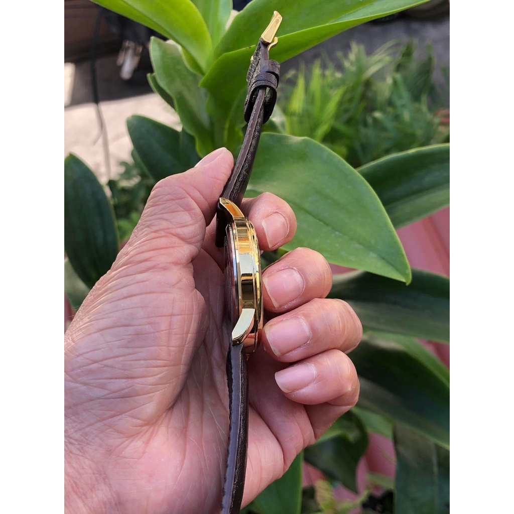 Đồng hồ nam hiệu Fbaire, dây da thật, hàng đã qua sử dụng