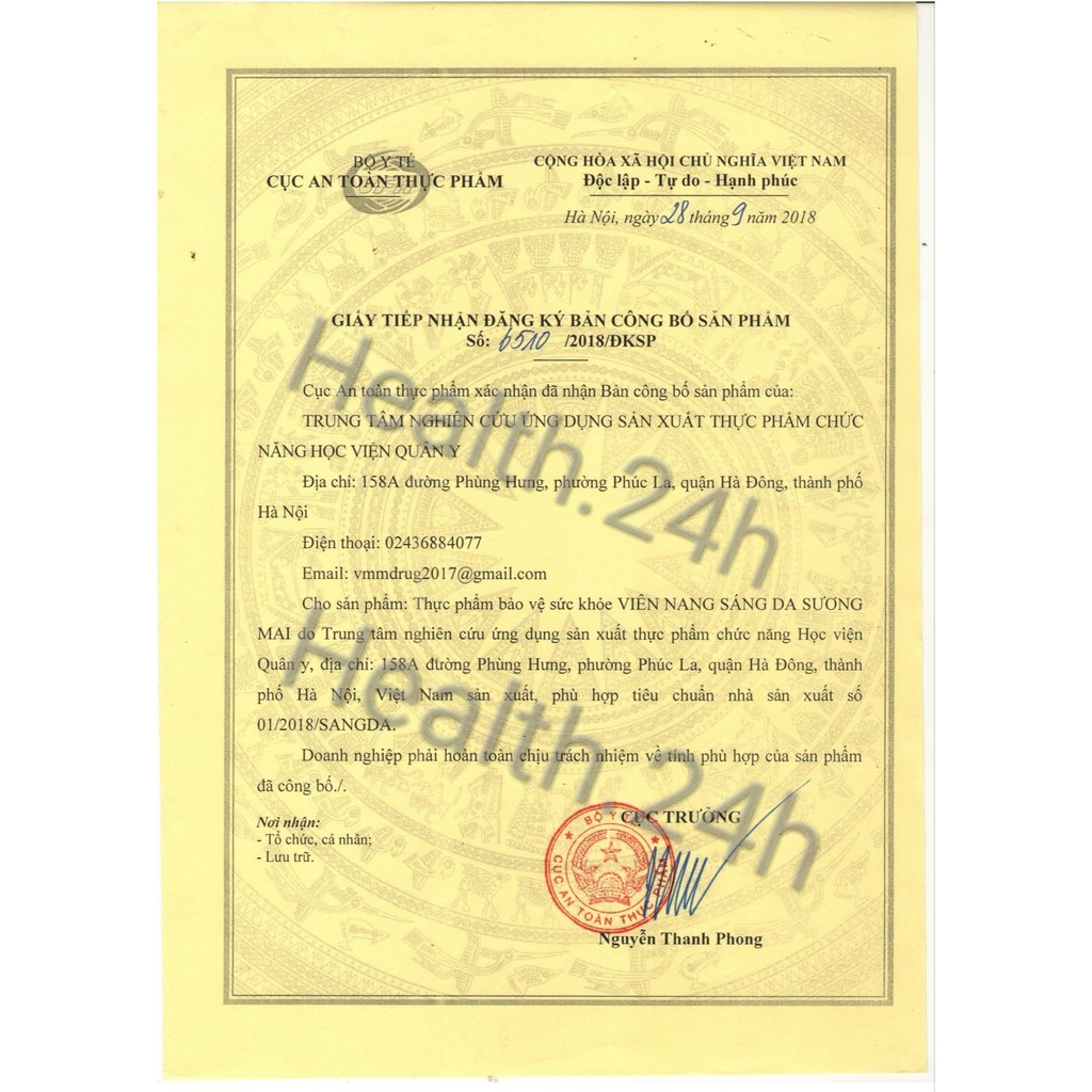 Viên sáng da Sương Mai - Học Viện Quân Y | BigBuy360 - bigbuy360.vn