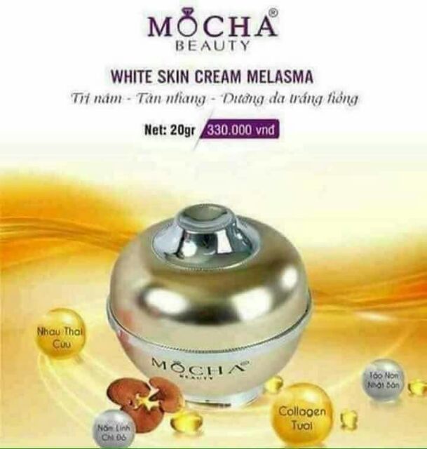 Combo 5 kem Face cho da nhạy cảm mocha