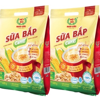 Combo 2 gói ngũ cốc sữa bắp việt đài 600g