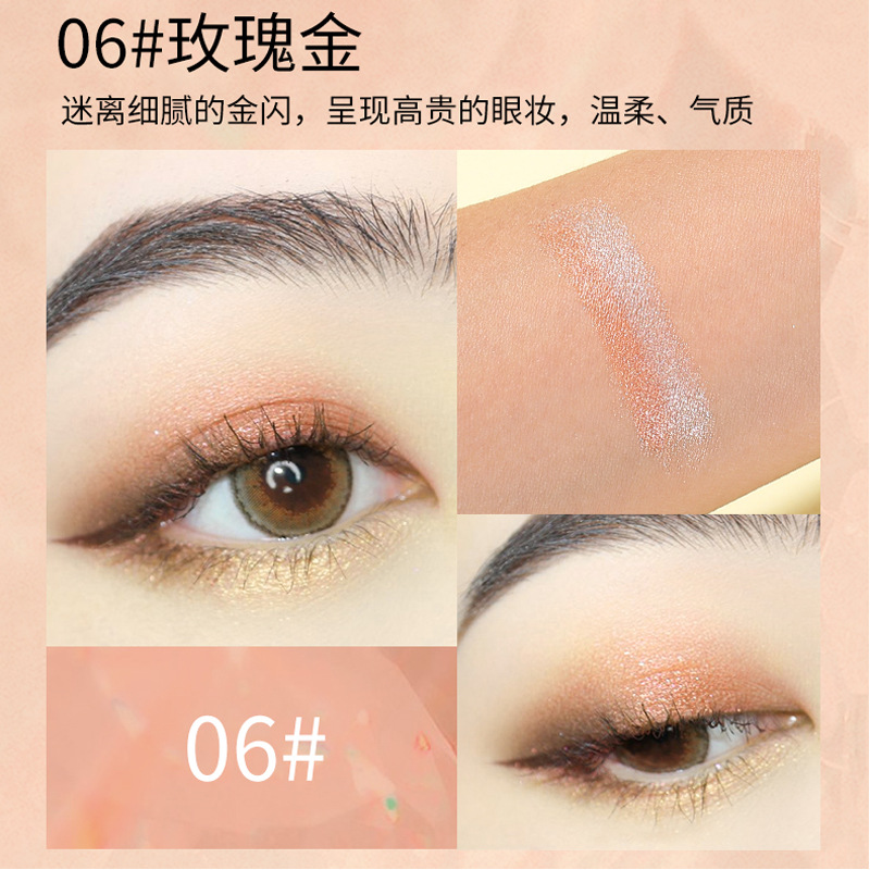 Thỏi Phấn Mắt Hai Màu Gradient Chống Thấm Nước Không Gây Chóng Mặt Wodwod Tiện Dụng | BigBuy360 - bigbuy360.vn