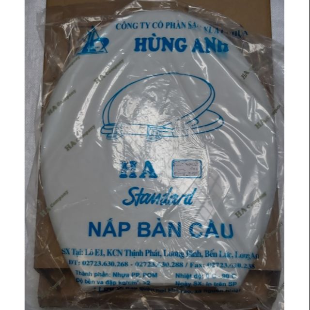 [Giá sock] [Bán giá sỉ] Nắp bồn cầu Hùng Anh HA020101 cao cấp